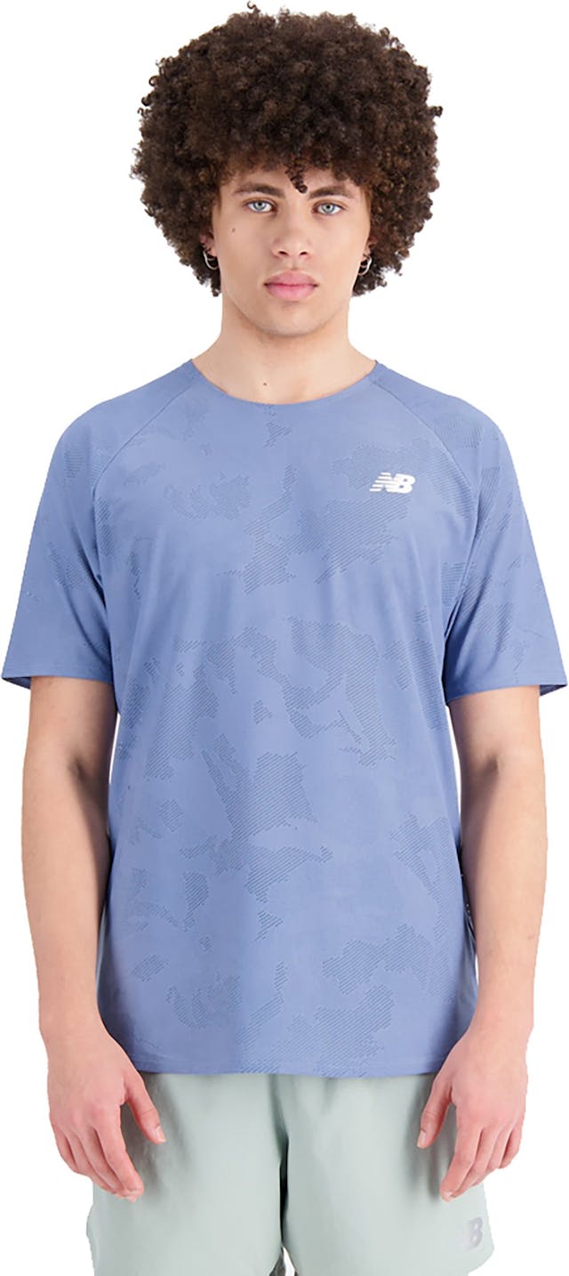 Product image for Q Speed Jacquard Short Sleeve T-shirt - Men's