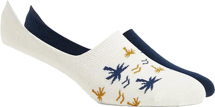 Product gallery image number 1 for product Tropical No Show 2 pack Sock - Men's