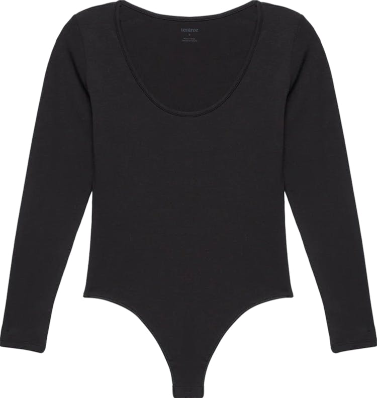 Product gallery image number 1 for product Scoop Neck Longsleeve Bodysuit - Women's