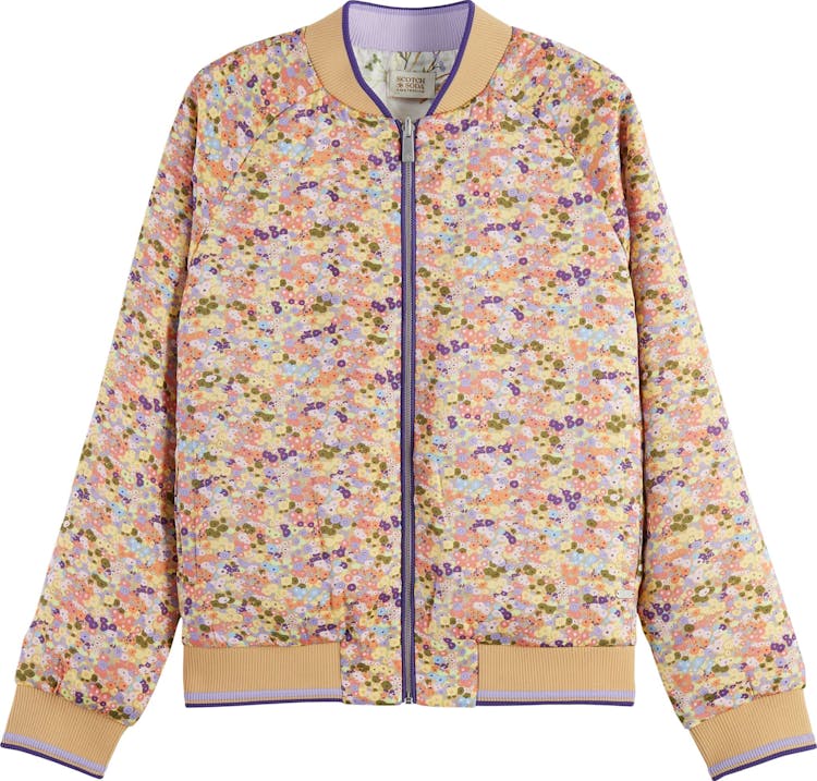 Product gallery image number 1 for product Printed Reversible Padded Bomber Jacket - Women's