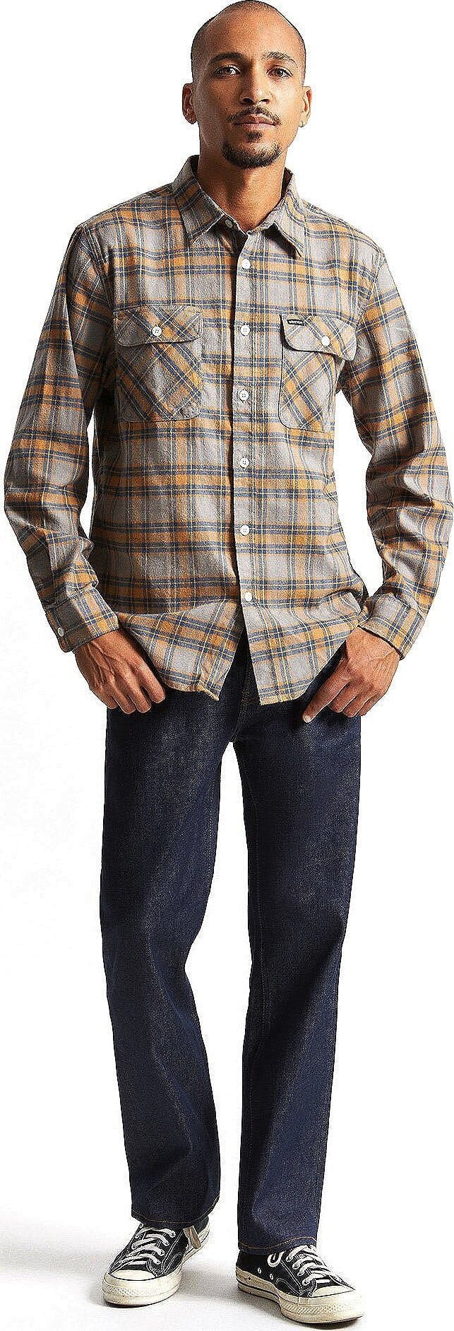 Numéro de l'image de la galerie de produits 3 pour le produit Bowery Stretch X Flannel à manches longues - Homme