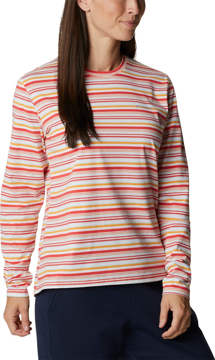 Product gallery image number 4 for product Sun Trek Pattern Long Sleeve T-Shirt - Women's