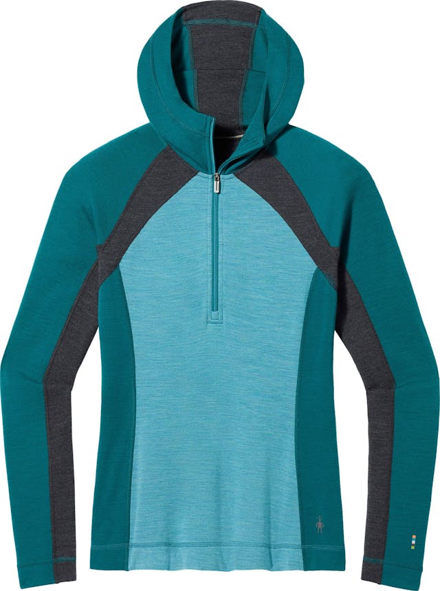 Product image for Classic Thermal Merino Base Layer 1/2 Zip Hoodie Boxed - Women's
