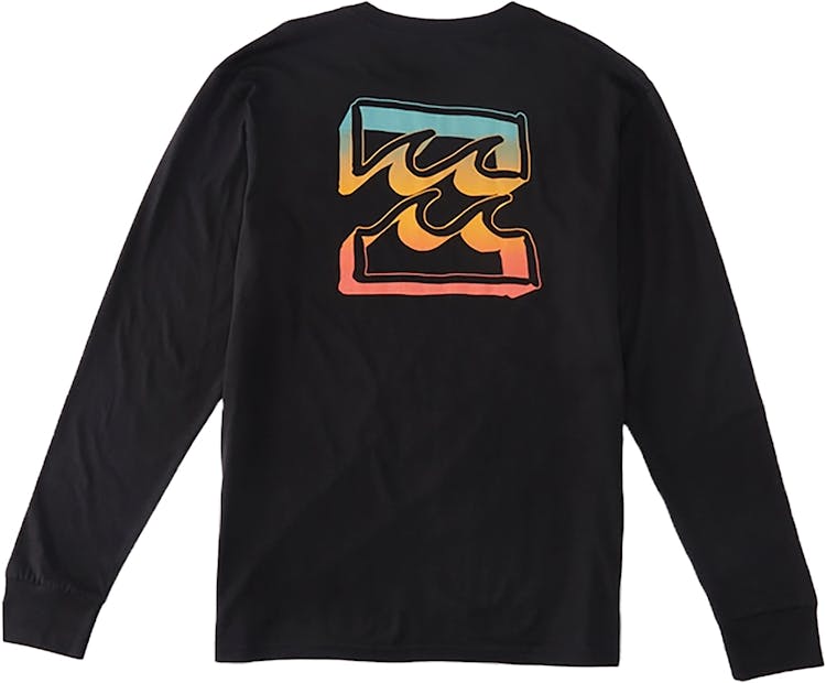 Product gallery image number 2 for product Crayon Wave Long Sleeve T-Shirt - Men's