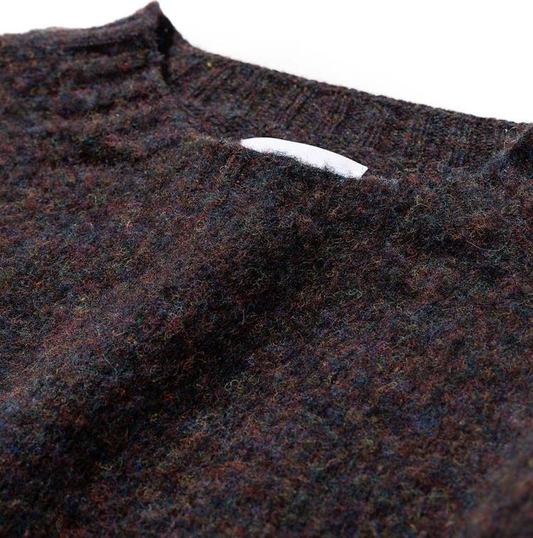 Product gallery image number 2 for product Birnir Brushed Lambswool Crew Neck Jumper - Men's