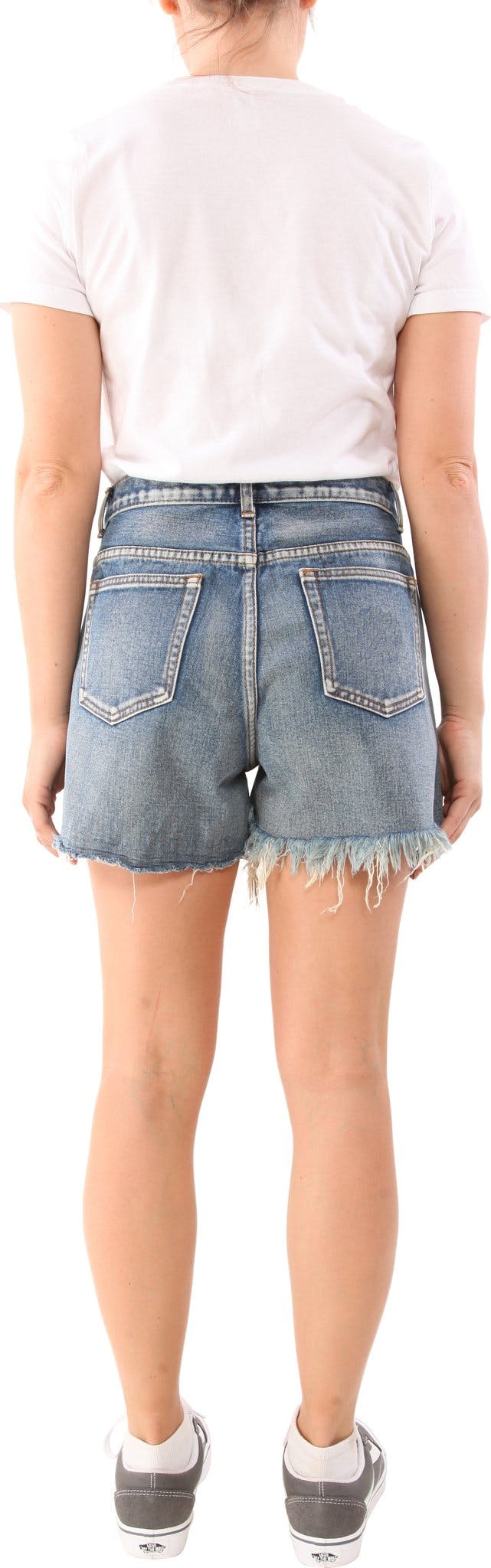 Product gallery image number 3 for product Bella High Waist Denim Shorts - Women's
