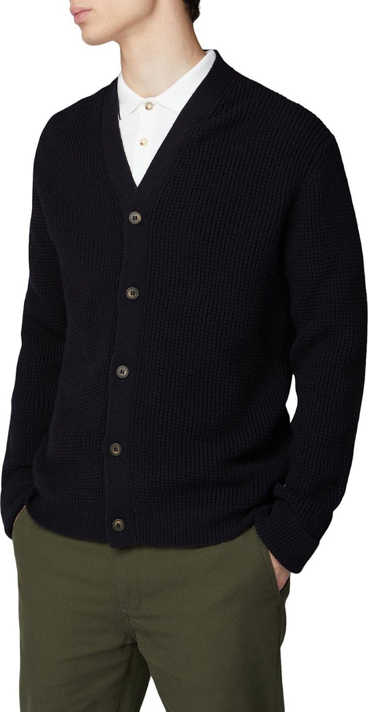 Product gallery image number 2 for product Heritage Waffle Cardigan - Men's