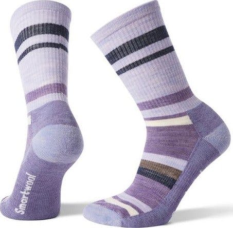 Product gallery image number 1 for product Hike Striped Light Crew Socks - Women's
