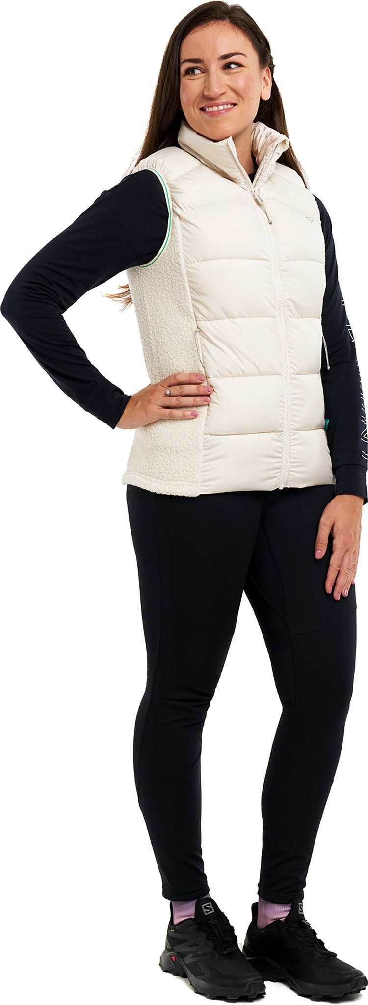 Product gallery image number 4 for product Sherpa Hybrid Vest - Women's