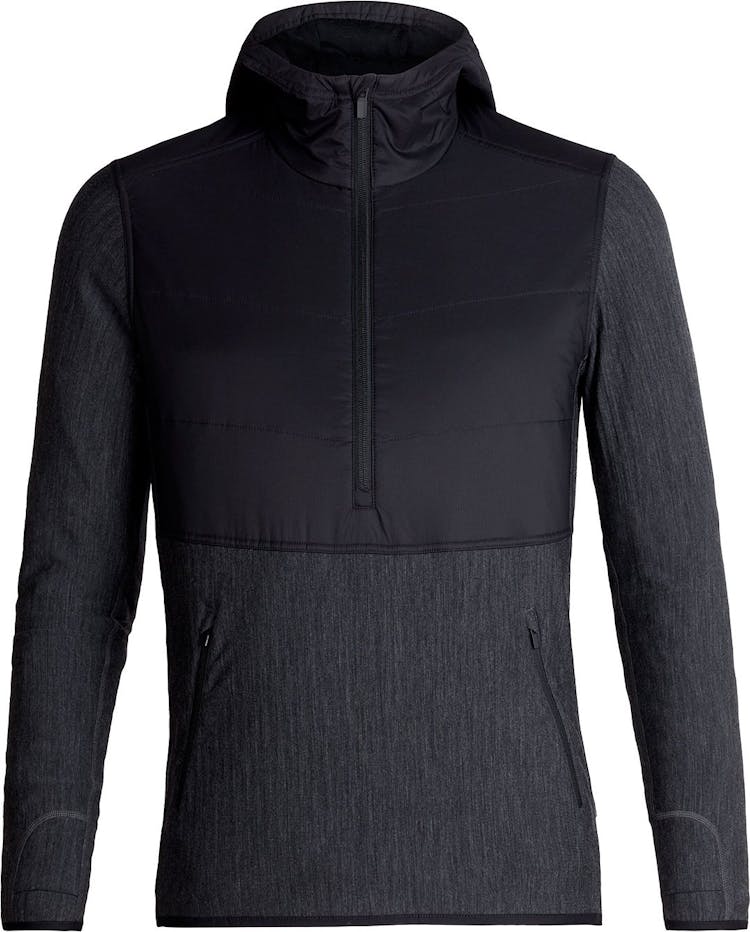 Product gallery image number 1 for product Descender Hybrid Long Sleeve Half Zip Hood - Men's