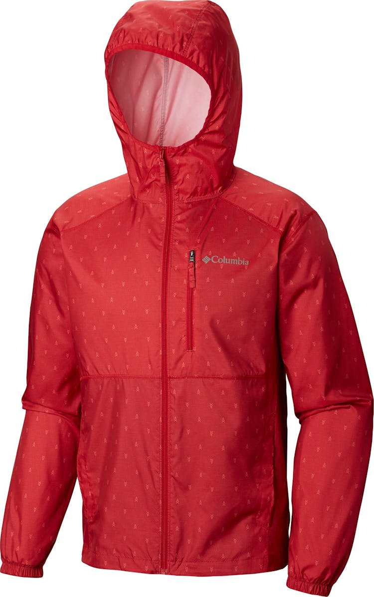 Product gallery image number 2 for product Flash Forward Windbreaker Print Jacket - Men's