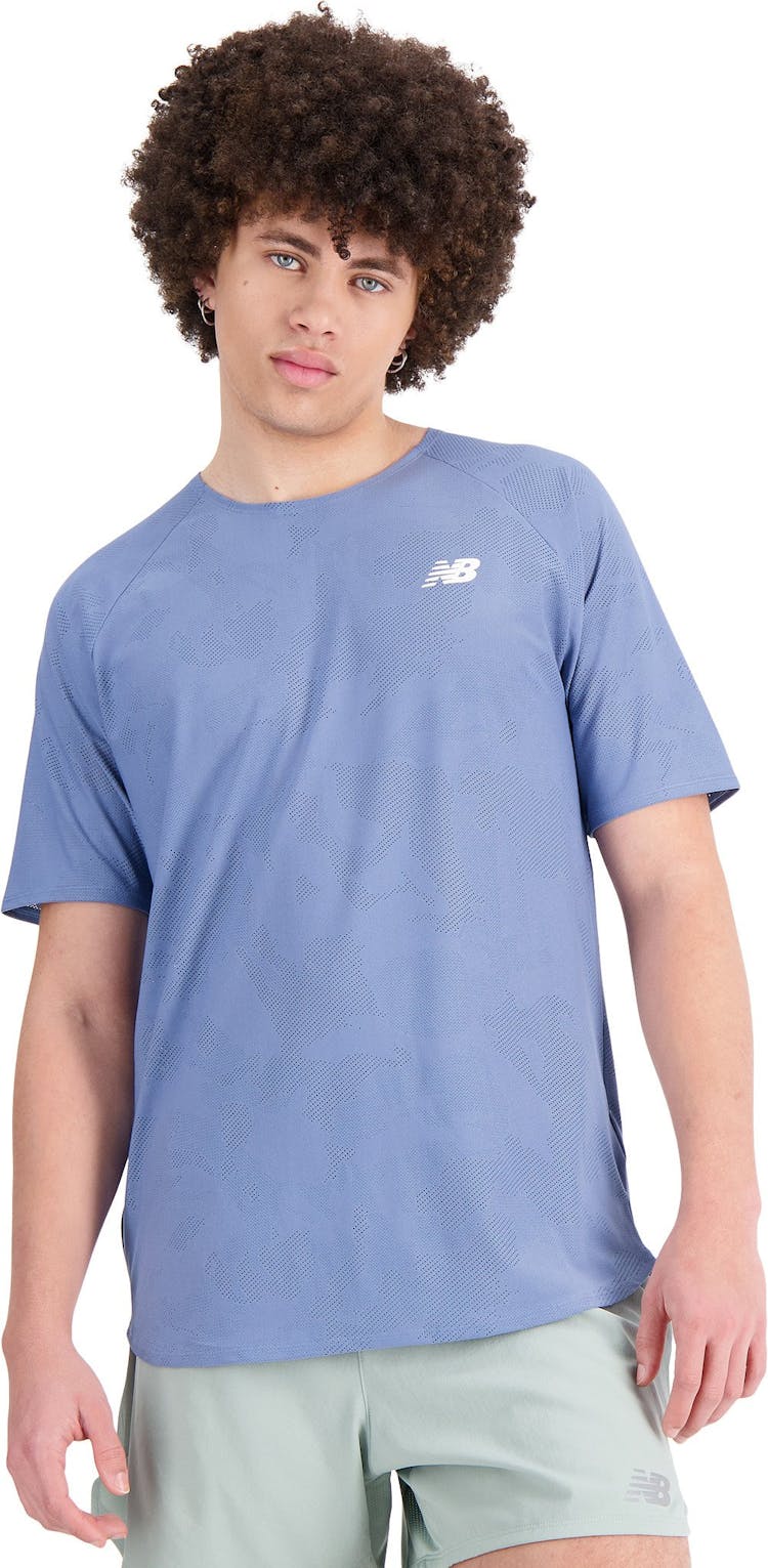 Product gallery image number 5 for product Q Speed Jacquard Short Sleeve T-shirt - Men's