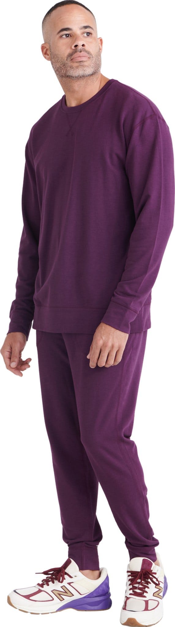 Product image for 3Six Five Long Sleeve Crew Neck Sweatshirt - Men's